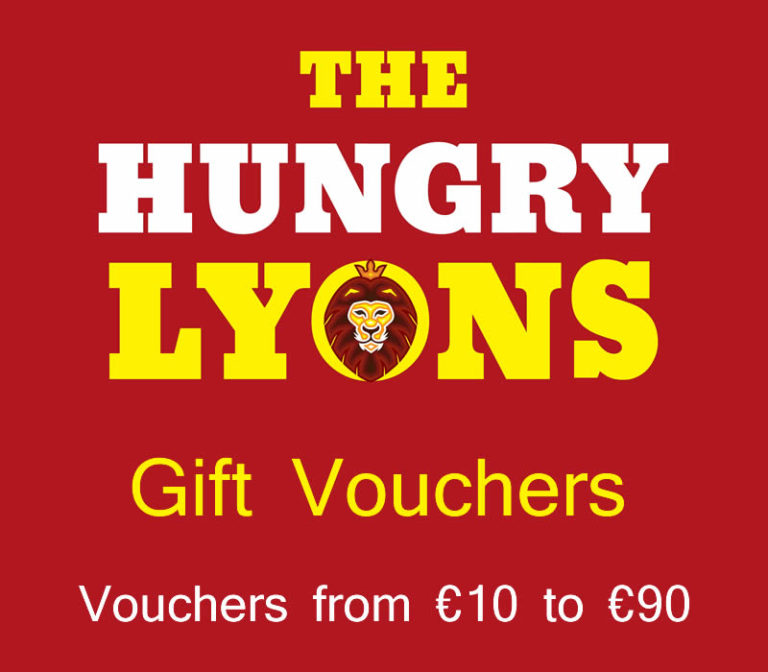 Gift Vouchers The Hungry Lyons